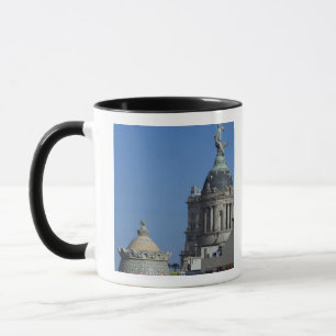 Spanien, Katalonien, Barcelona. Barcelona Dach 2 Tasse