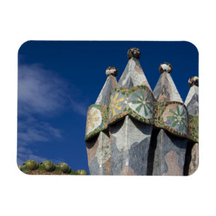 Spanien, Katalonien, Barcelona. Casa Batlló (1906) Magnet