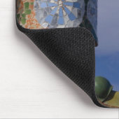Spanien, Katalonien, Barcelona. Casa Batllo (1906) Mousepad (Ecke)