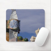 Spanien, Katalonien, Barcelona. Casa Batllo (1906) Mousepad (Mit Mouse)