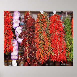 Spanien, Katalonien, Barcelona, La Boqueria Market Poster