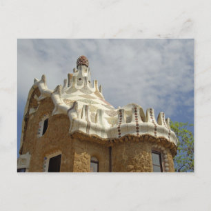 Spanien, Katalonien, Barcelona. Park Guell, 2 Postkarte