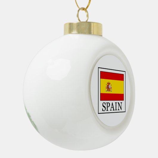 Spanien Keramik Kugel-Ornament (Links)
