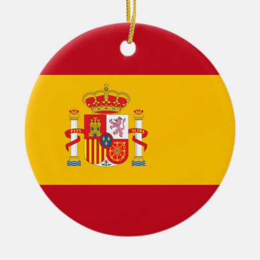 Spanien Keramik Ornament (Vorne)