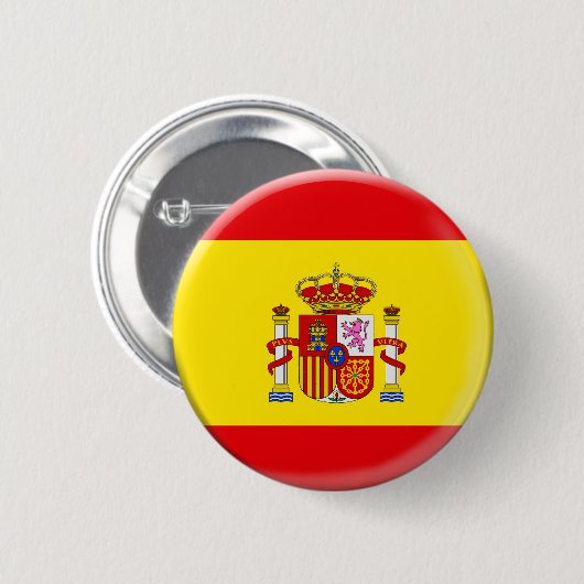 Spanien-Knopf Button (Vorne & Hinten)