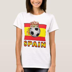 Spanien-König Of Football T-Shirt
