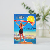 Spanien, Küste der Sonne Malaga Postkarte (Stehend Vorderseite)
