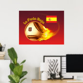 Spanien La Furia Roja 2 Poster (Heimbüro)