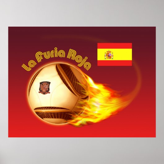 Spanien La Furia Roja 2 Poster (Vorne)