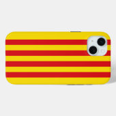 Spanien: La Senyera Katalonien Case-Mate iPhone Hülle (Rückseite (Horizontal))