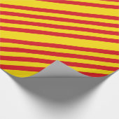 Spanien: La Senyera Katalonien Geschenkpapier (Ecke)