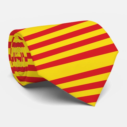 Spanien: La Senyera Katalonien Krawatte (Gerollt)