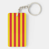 Spanien: La Senyera Katalonien Schlüsselanhänger (Rückseite)