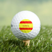 Spanien Landesflagge Thunder_Cove Golfball (Insitu T-Shirt)