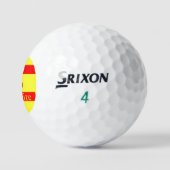 Spanien Landesflagge Thunder_Cove Golfball (Logo)