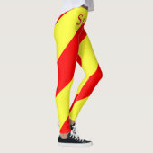 Spanien Landesflagge Thunder_Cove Leggings (Rechts)