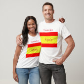 Spanien Landesflagge Thunder_Cove T-Shirt (Unisex)