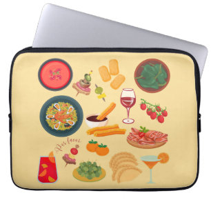 Spanien - Lebensmittel Laptopschutzhülle