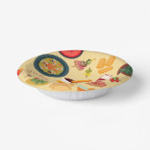 Spanien - Lebensmittel Pappteller (Gewinkelt)