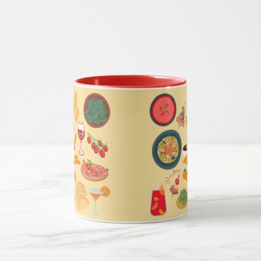 Spanien - Lebensmittel Tasse (Zentrum)