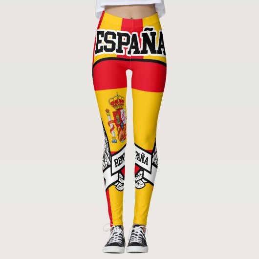 Spanien Leggings (Vorderseite)