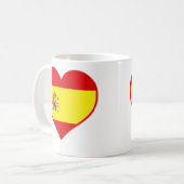Spanien Liebe Kaffeetasse (Vorderseite Links)