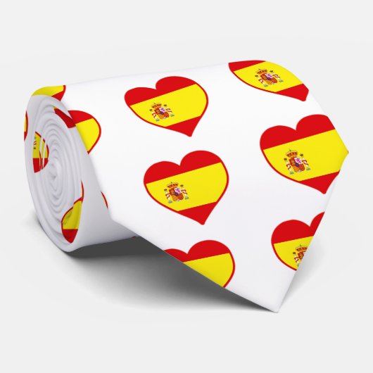 Spanien Liebe Krawatte (Gerollt)