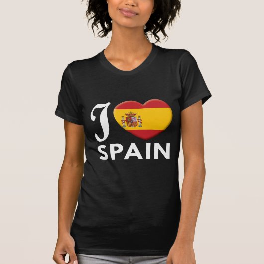 Spanien-Liebe W T-Shirt (Vorderseite)