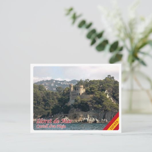 Spanien - Lloret de Mar - Postkarte (Stehend Vorderseite)