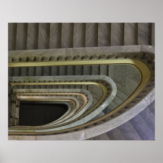 Spanien, Madrid, Circulo de Bellas Artes, Treppen Poster (Vorne)