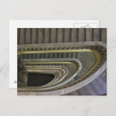 Spanien, Madrid, Circulo de Bellas Artes, Treppen Postkarte (Vorne/Hinten)
