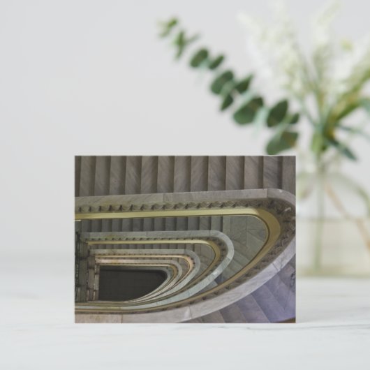 Spanien, Madrid, Circulo de Bellas Artes, Treppen Postkarte (Stehend Vorderseite)