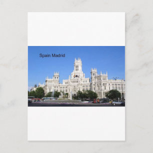 Spanien, Madrid City Hall Plaza de Cibeles (St.K. Postkarte