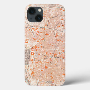 Spanien: Madrid-Karte, C1920 iPhone 13 Hülle