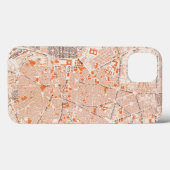 Spanien: Madrid-Karte, C1920 Case-Mate iPhone Hülle (Rückseite (Horizontal))