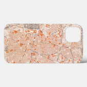 Spanien: Madrid-Karte, C1920 Case-Mate iPhone Hülle (Rückseite (Horizontal))