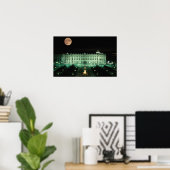 Spanien, Madrid, Königlicher Palast und Plaza de E Poster (Heimbüro)