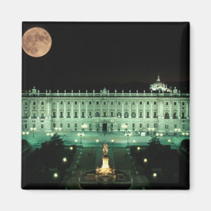 Spanien, Madrid, Königlicher Palast und Plaza de Magnet