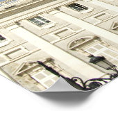 Spanien, Madrid. Königspalast. Poster (Ecke)