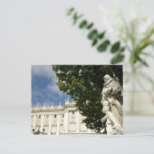 Spanien, Madrid. Königspalast. Postkarte (Stehend Vorderseite)