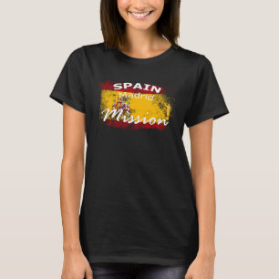 Spanien Madrid Mormon LDS Mission T-Shirt