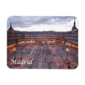 Spanien - Madrid - Platz der Bürgermeister - Magnet (Horizontal)