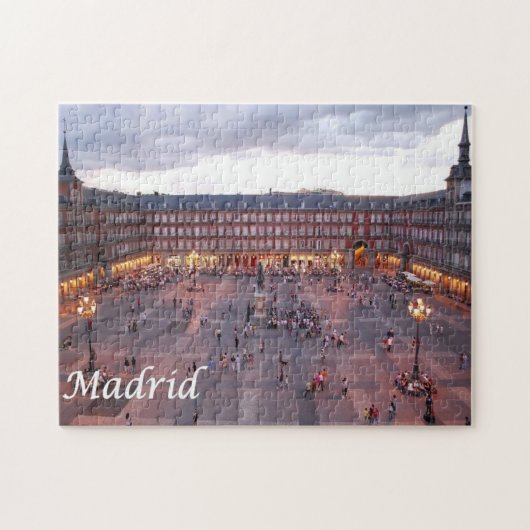 Spanien - Madrid - Platz der Bürgermeister - Puzzle (Horizontal)