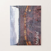 Spanien - Madrid - Platz der Bürgermeister - Puzzle (Vertikal)