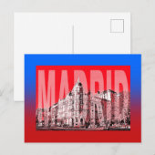 spanien madrid postkarte (Vorne/Hinten)