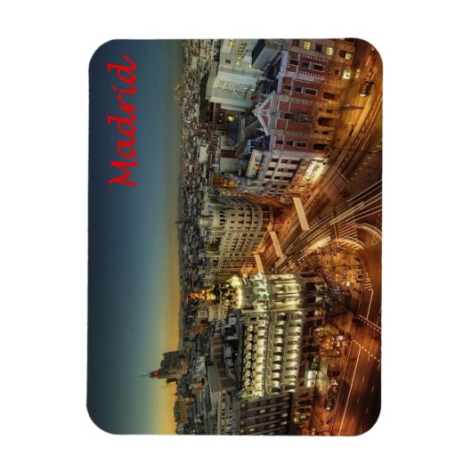 Spanien - Madrid - Stadt - Magnet (Vertikal)