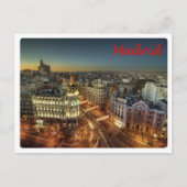 Spanien - Madrid - Stadt - Postkarte (Vorderseite)
