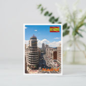 Spanien - Madrid - Stadtzentrum Avenu - Postkarte (Stehend Vorderseite)