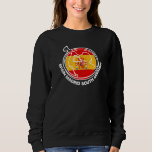 Spanien Madrid Süd LDS Mission Proud Mormon Missio Sweatshirt