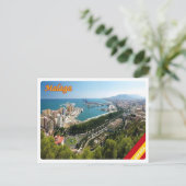 Spanien - Malaga - Postkarte (Stehend Vorderseite)